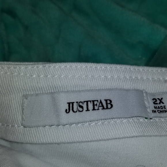 Just Fab White Denim dress - Picture 4 of 5